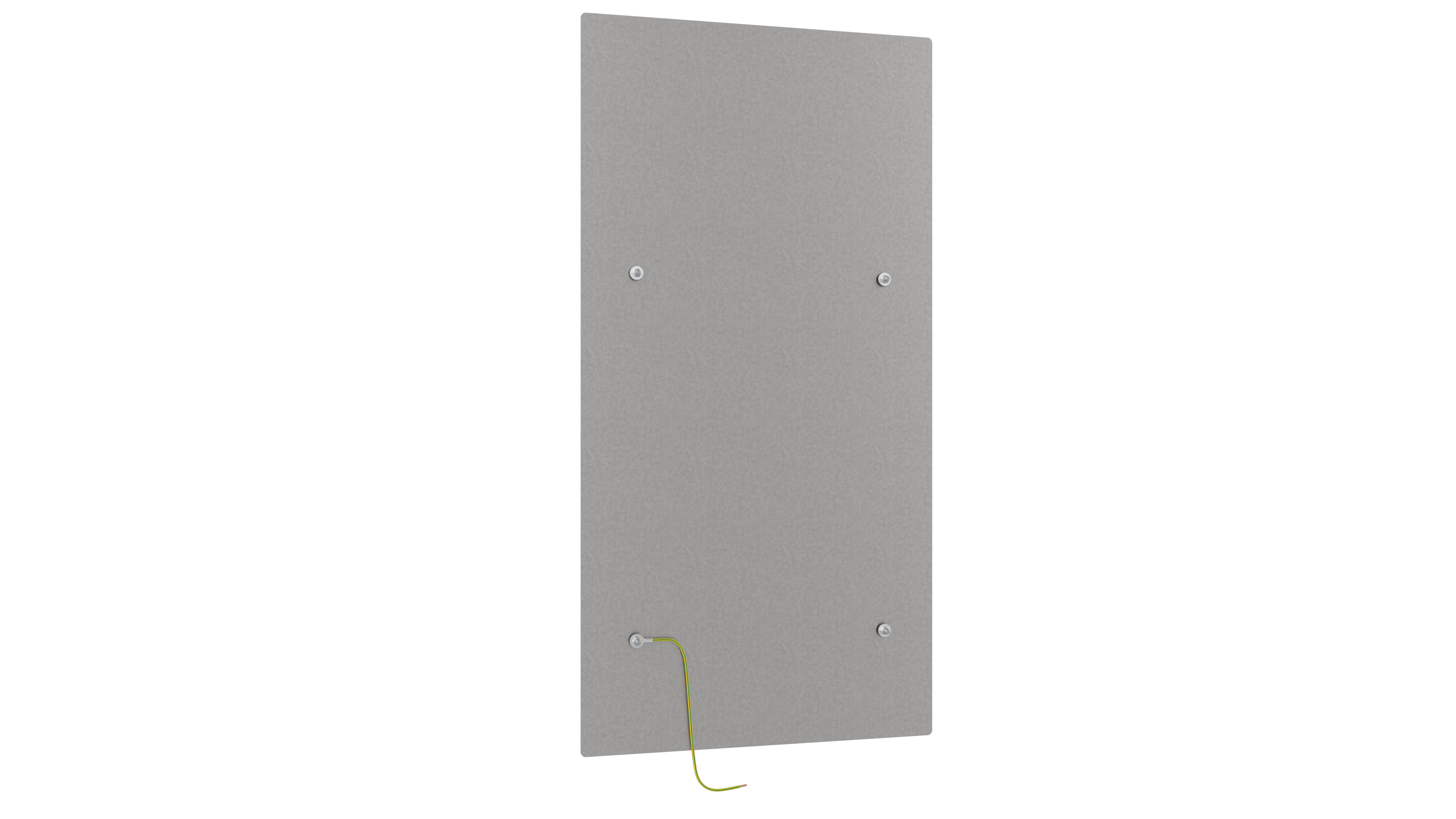 Switchboard metal back plate, MAX9, type 2, 3 row