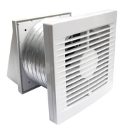 Manrose FAN0053 Classic XP100S 100mm Thru-Wall Extraction Fan Kit