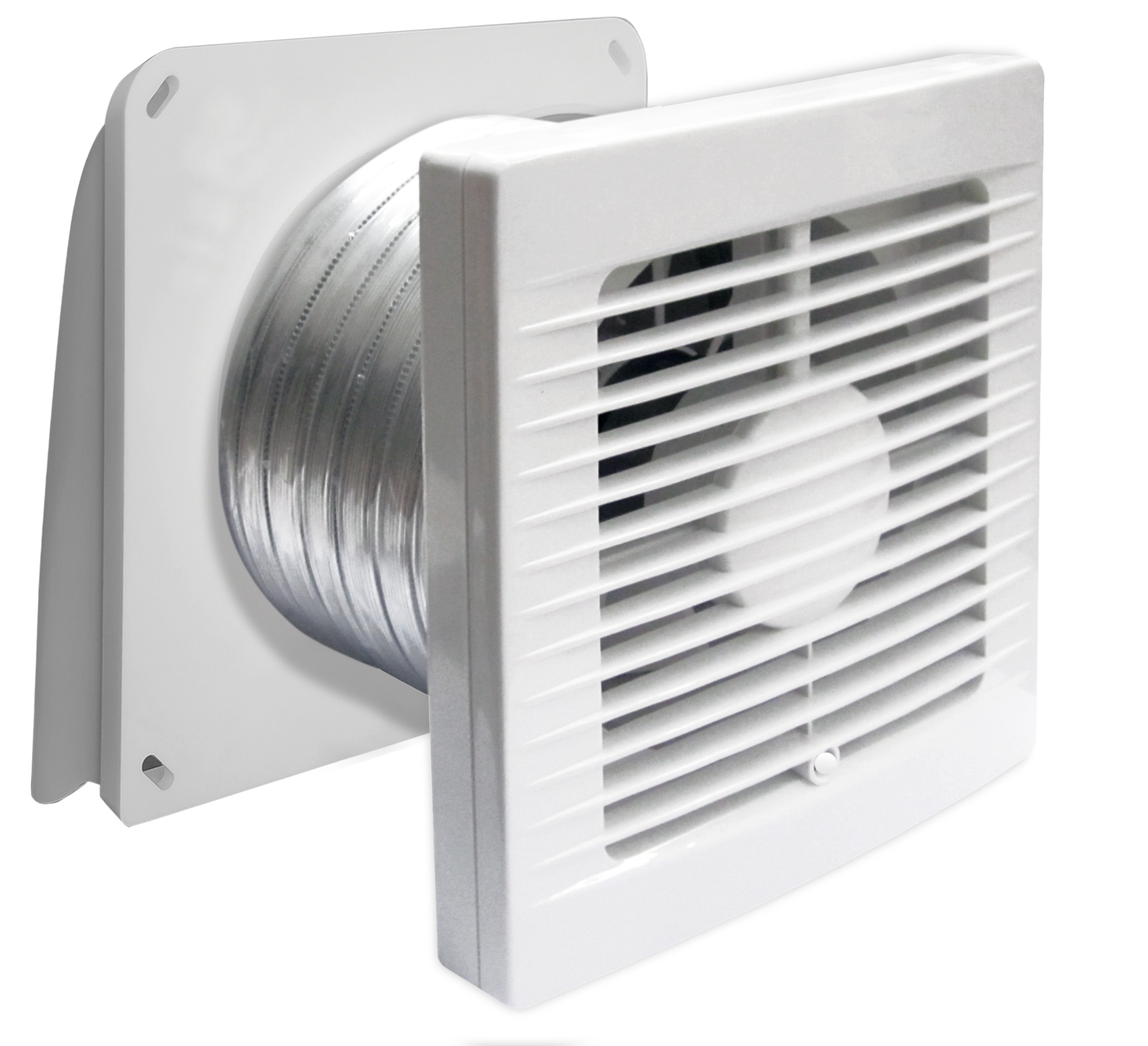 Manrose FAN0080 Classic XP125S 125mm Thru-Wall Extraction Fan Kit