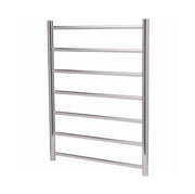 Goldair 7-Bar Round Towel Rail -  Stainless Steel