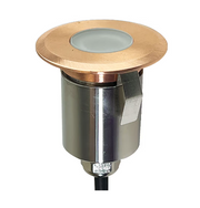 Prolux Copper Recessed 1Watt LED Deck Light