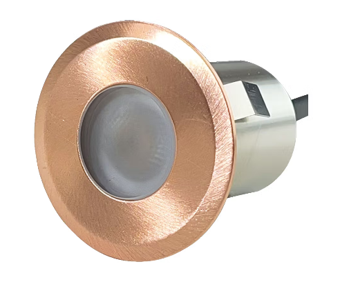Prolux Copper Recessed 1Watt LED Deck Light