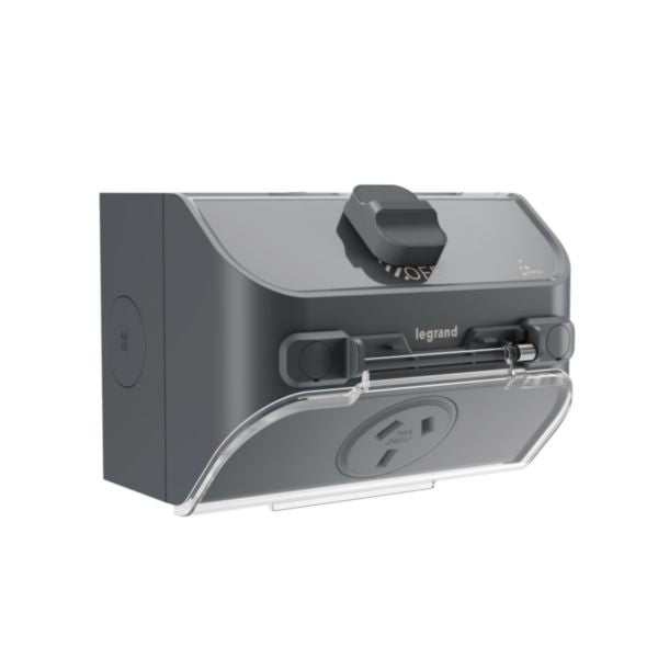 HPM Aqua Life 10A IP54 Weatherproof Surface Mount Single Power Point