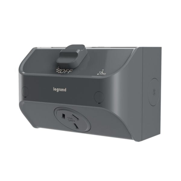 HPM Aqua Life 10A IP53 Weatherproof Surface Mount Single Power Point