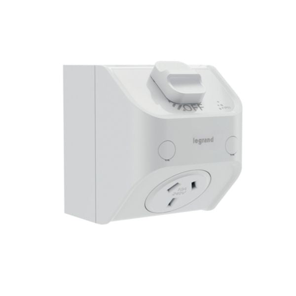 HPM Aqua Life 10A IP53 Weatherproof Compact Surface Mount Single Power Point