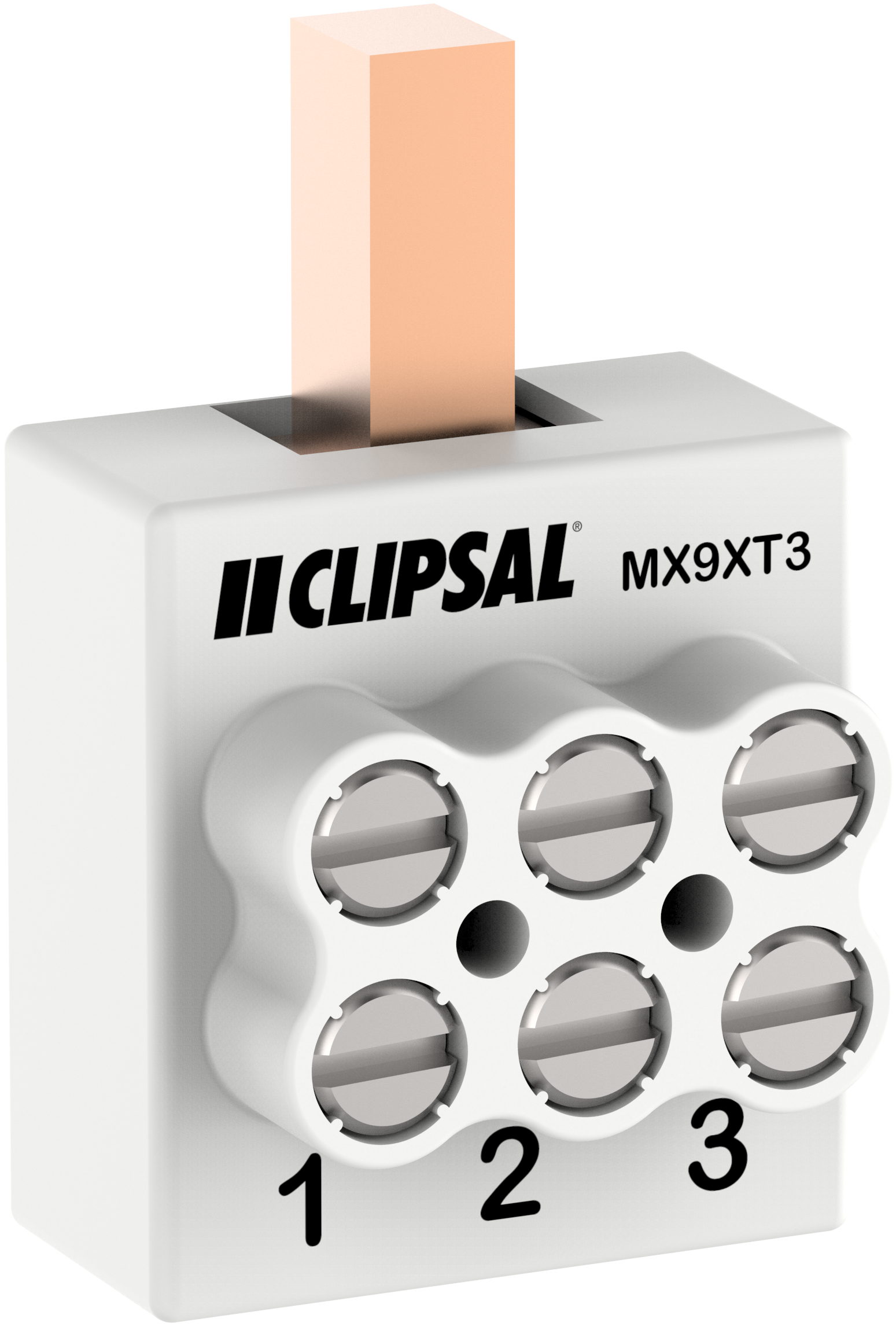 Enclosure Extra Terminal Lugs, Clipsal, 3 ways