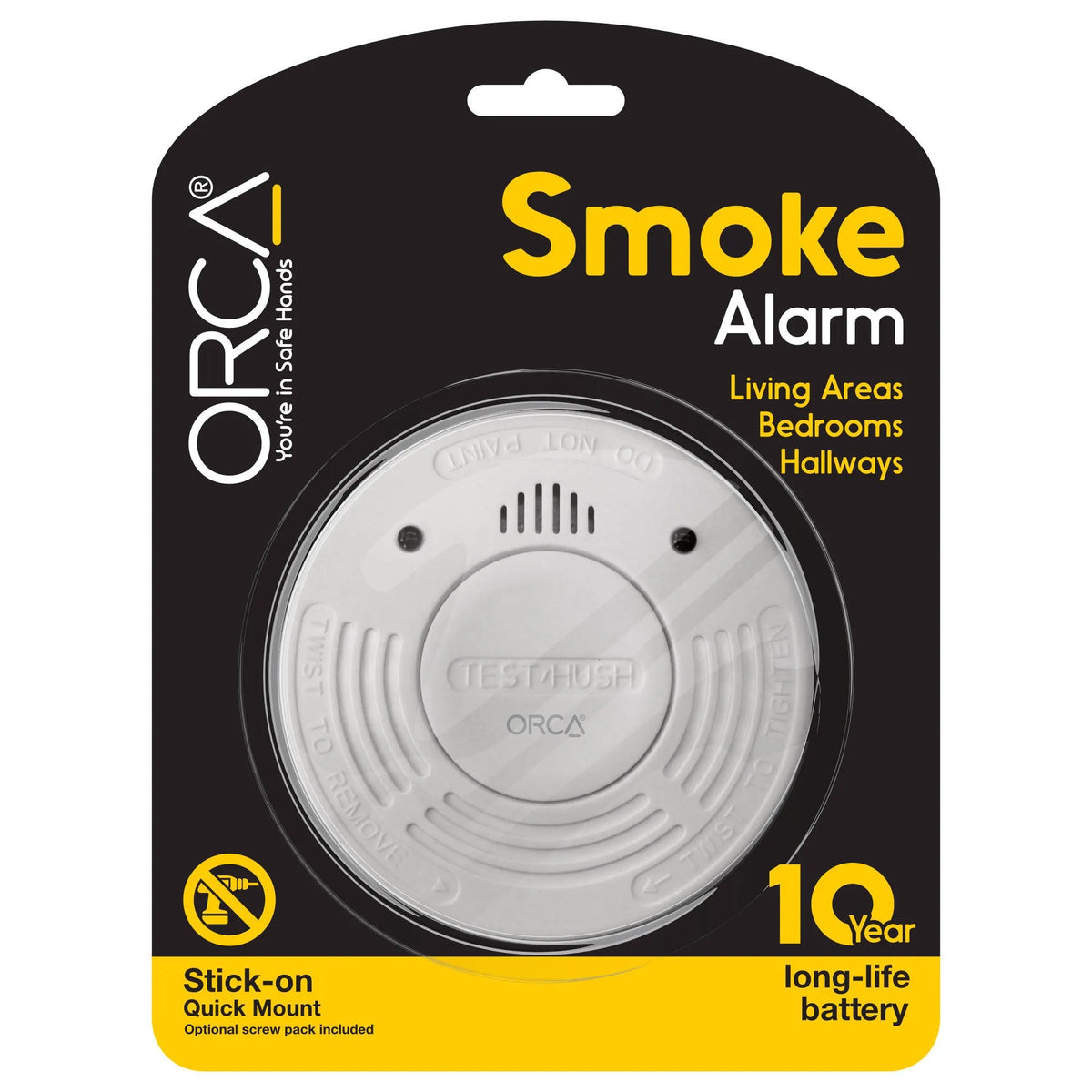 Orca 10 Year Smoke Alarm
