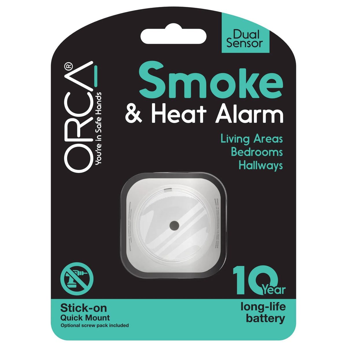 Orca Micro Smoke & Heat Alarm