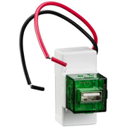 PDL 300 Series Module USB A Charger 1.5Amp - Vivid White