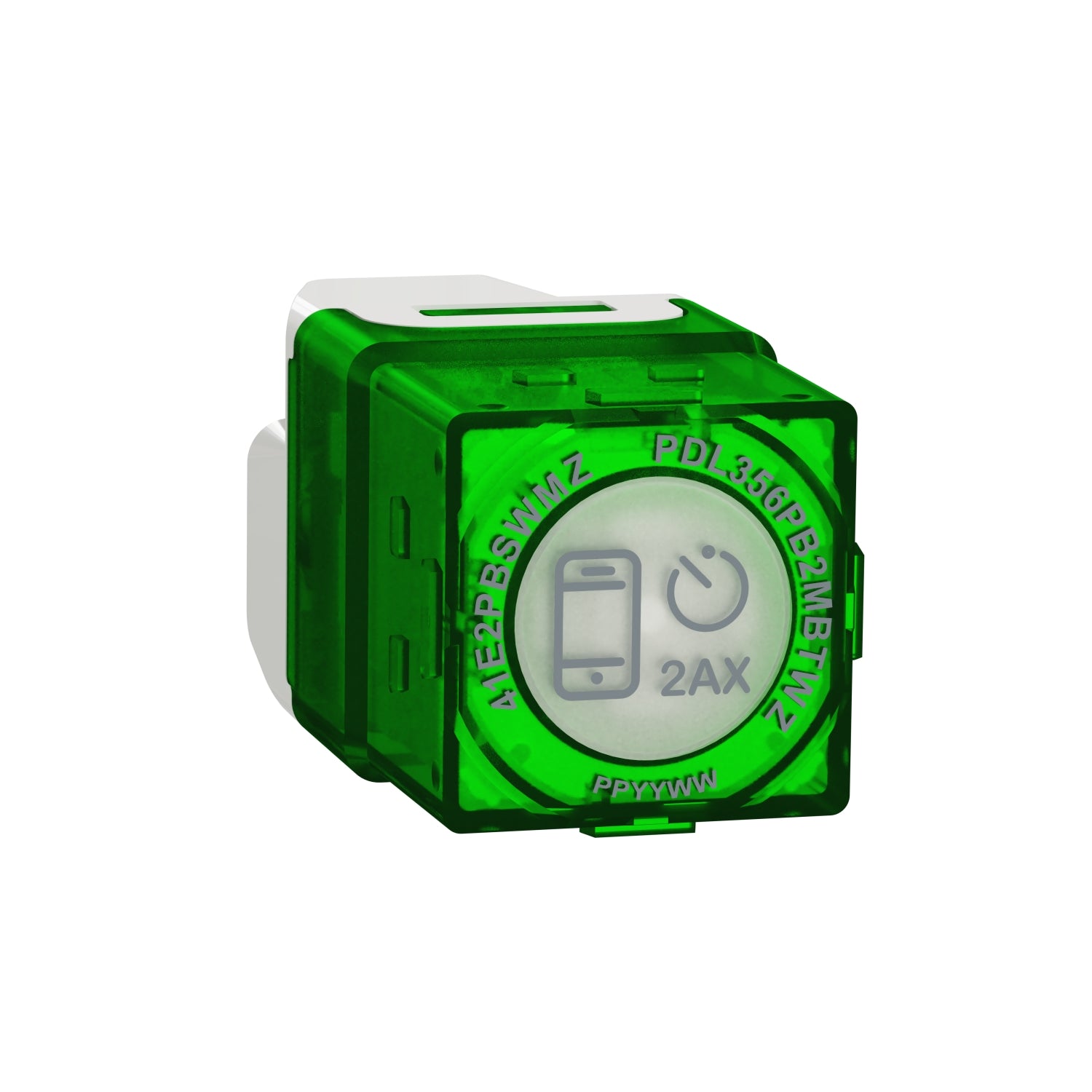 PDL Wiser Iconic Push -Button Switch Module 2AX with Zigbee.