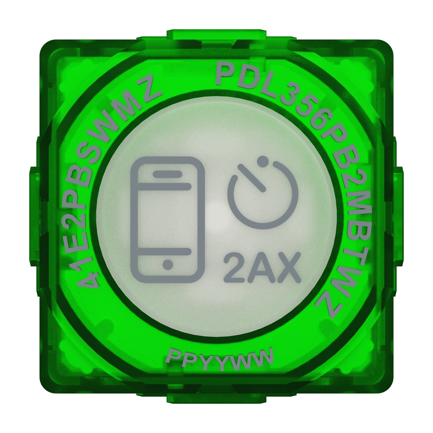 PDL Wiser Iconic Push -Button Switch Module 2AX with Zigbee.
