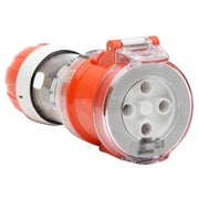PDL 56 Cord Connector 4Pin IP66 500V 32Amp - Orange