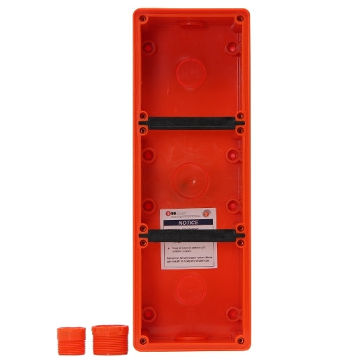 PDL 56 Enclosure 63mm Deep 3-Gang