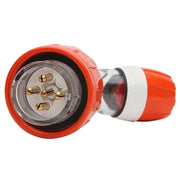 PDL 56 Plug Angled 5Pin IP66 500V 16Amp - Orange