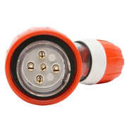 PDL 56 Plug Angled 5Pin IP66 500V 20Amp - Orange