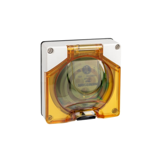 PDL 56 Caravan Outlet 3Pin 240V 16Amp - White