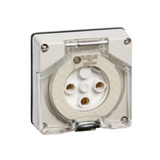 PDL 56 Socket 3Pin 1P IP66 250V 32Amp - Grey