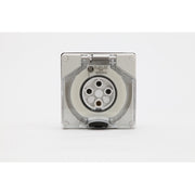 PDL 56 Socket 4Pin 3P IP66 500V 16Amp - Grey