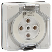 PDL 56 Socket 3P 5Pin IP66 500V 32Amp - Grey