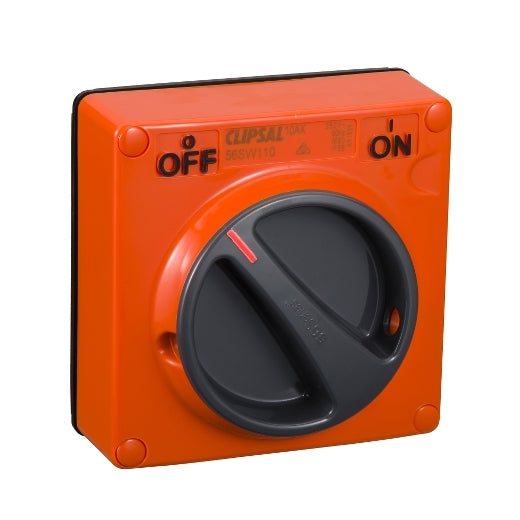 PDL 56 Switch 1P IP66 240V 10Amp
