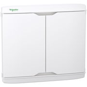 Door Assembly, Resi9, 1 row, 10 ways, Light Grey
