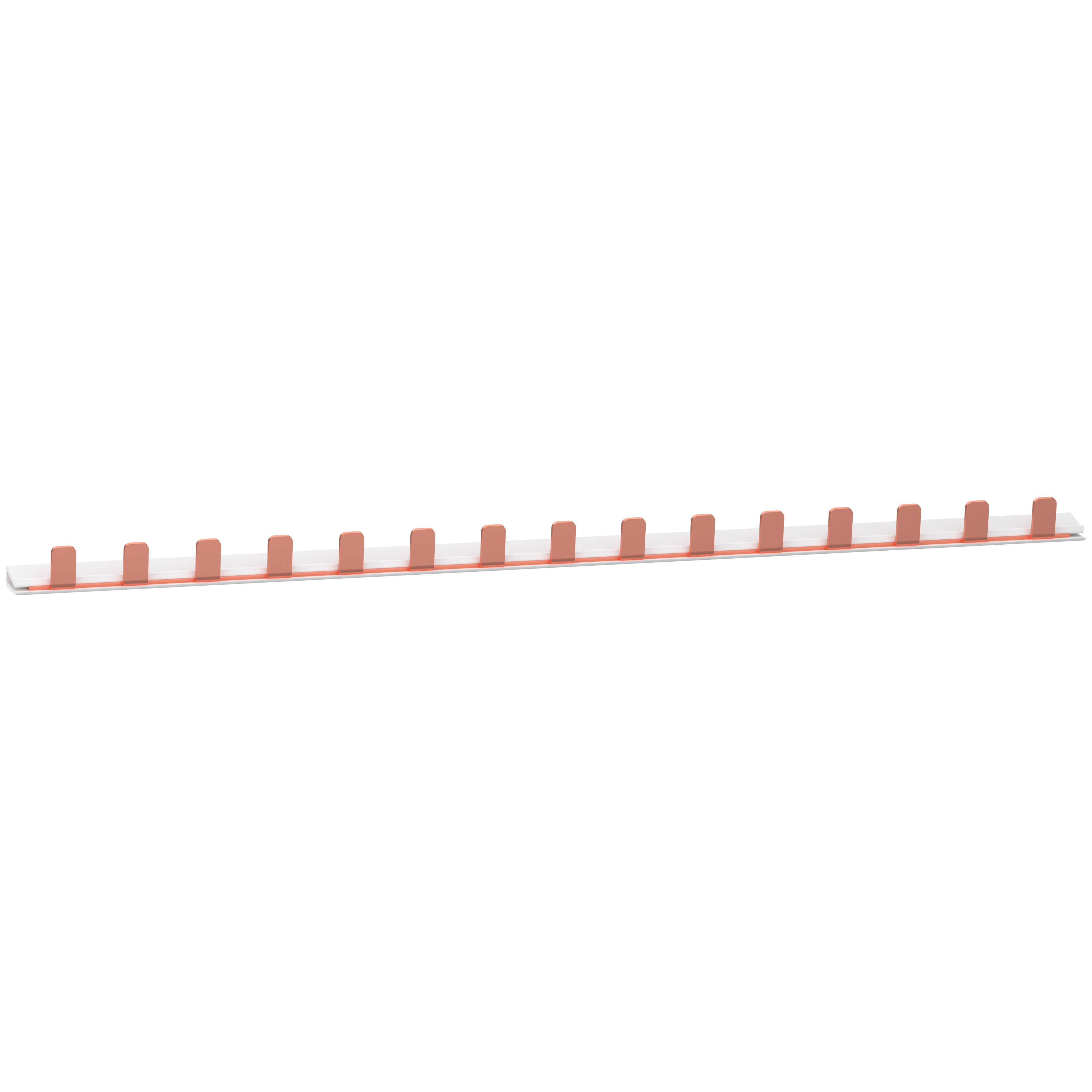 Comb Busbar, Resi9, pin type, 15 ways, 100A