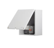 NDB1 Builders Box 360 x 430mm Wired Panel Plain door with RCD