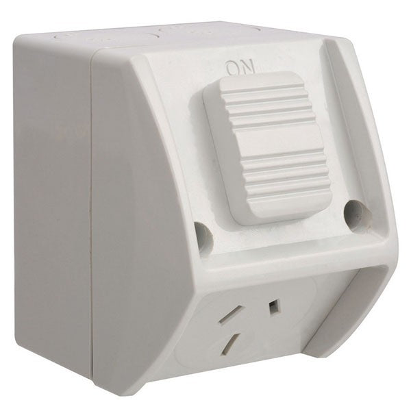 TradeSave Single IP53 Surface Mount Socket