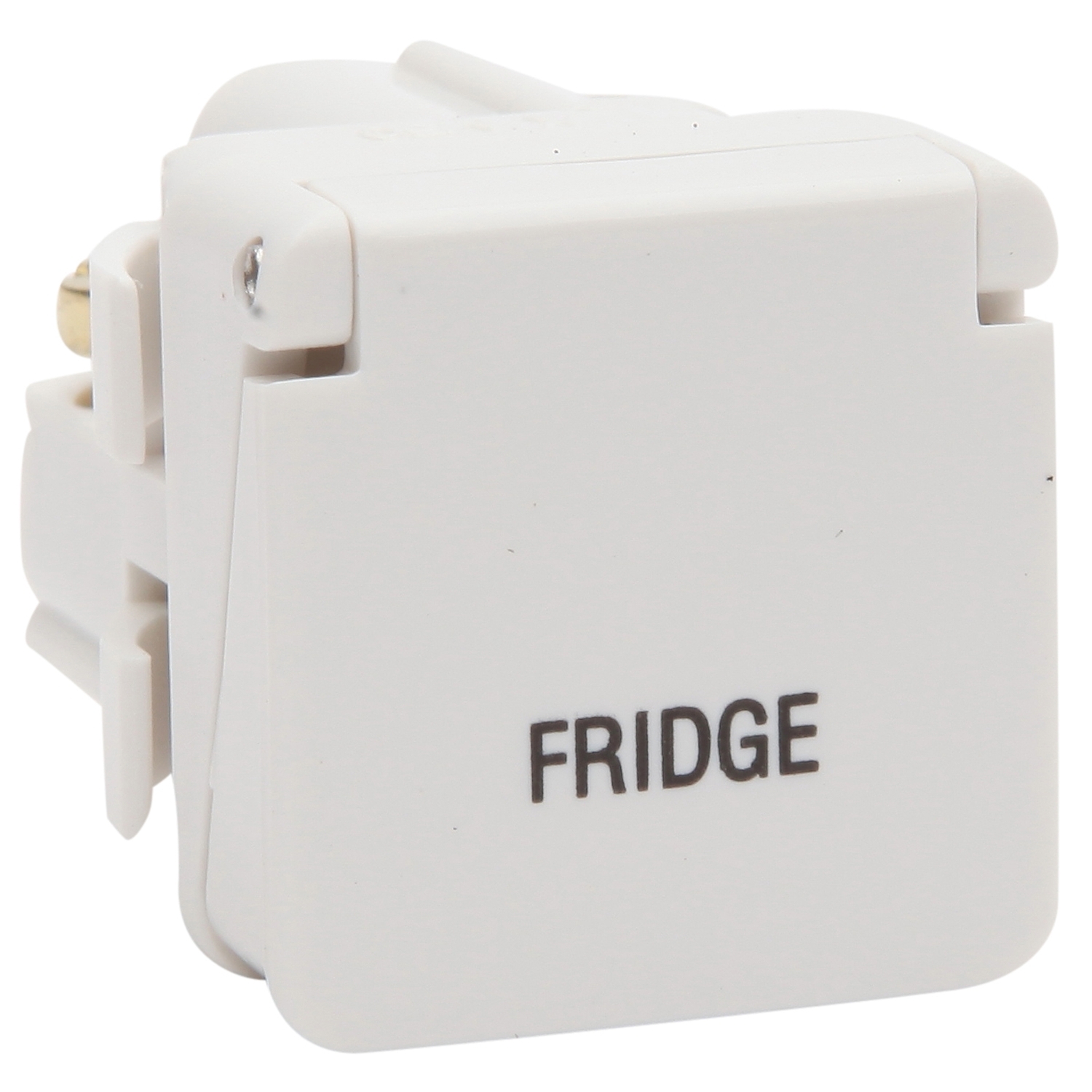 PDL 16Amp Switch Module with Cover - FRIDGE - White