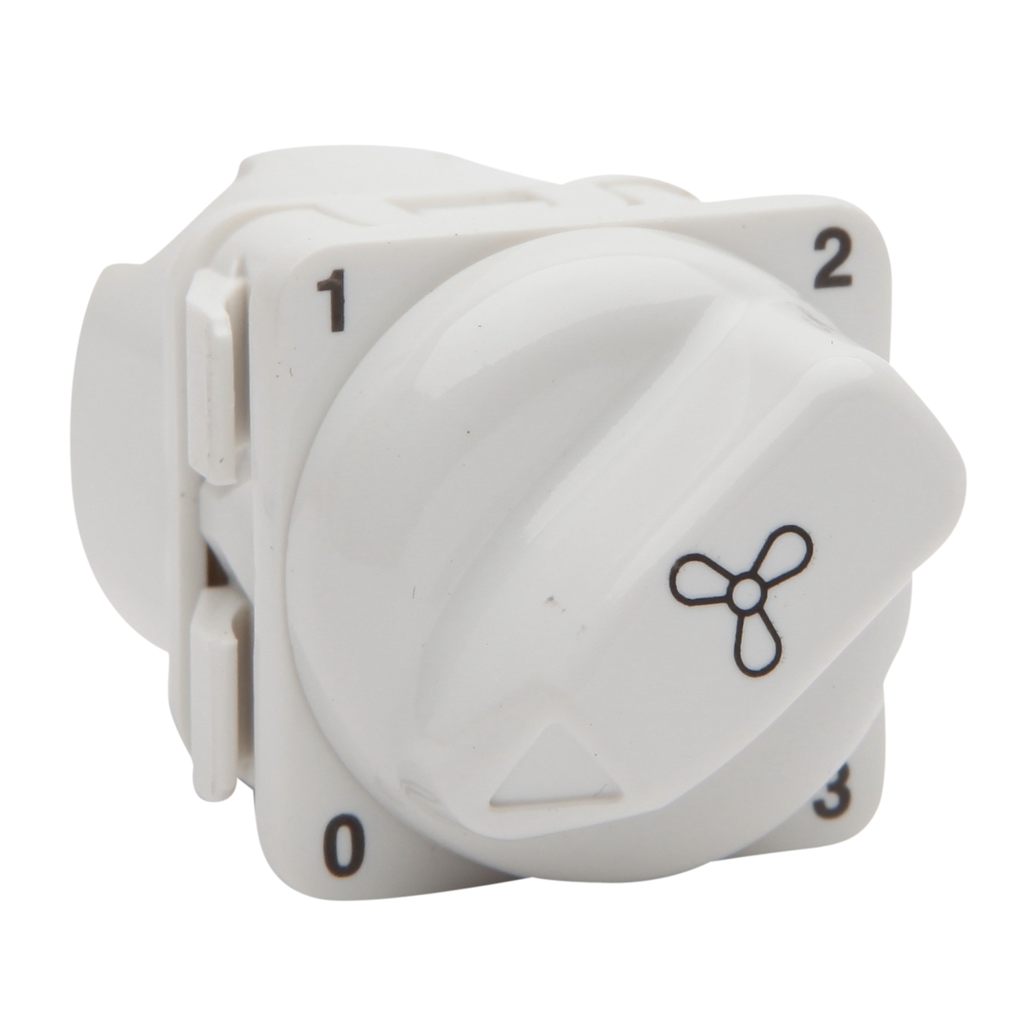 PDL Rotary Switch Module 4Position - FAN - White